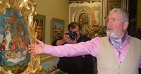 Частная коллекция резных икон представлена в Москве Частная коллекция резных икон представлена в Москве