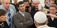 Папа Франциск встретился с группой итальянских заключенных