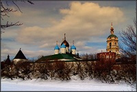 Во вторник первой седмицы Великого поста Святейший Патриарх Кирилл молился за уставным богослужением в Новоспасском ставропигиальном монастыре