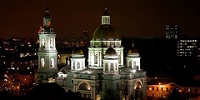 Во вторник первой седмицы Великого поста Святейший Патриарх Кирилл совершил повечерие с чтением Великого канона прп. Андрея Критского в Богоявленском кафедральном соборе в Елохове