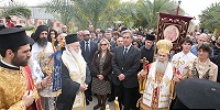 Патриарх Иерусалимский возглавил праздник в честь св. Герасима Иорданского в основанной им обители