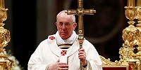 Папа Франциск совершил Мессу освящения мира и благословения елея Папа Франциск совершил Мессу освящения мира и благословения елея