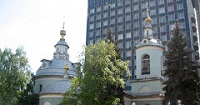 В храме бессребреников Космы и Дамиана на Маросейке найден снаряд времен ВОВ