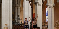 Движение FEMEN устроило кощунство в мадридском соборе Альмудена