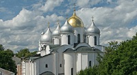 Альпинисты обновят фасады Софийского собора Великого Новгорода