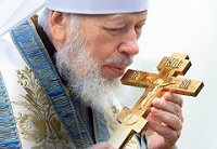 Святейший Патриарх Кирилл совершил панихиду на 40-й день кончины митрополита Киевского и всея Украины Владимира