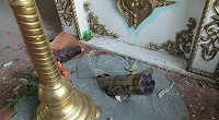 В поселке Моспино Донецкой области из "Града" обстрелян Петро-Павловский храм