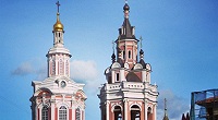 Колокольня Заиконоспасского монастыря у московского Кремля открылась после реставрации