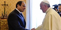 Папа Римский встретился с президентом Египта