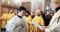 Впервые за 60 лет в Русской Православной Церкви рукоположили в священника китайца