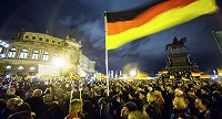 Более 17 тысяч жителей Дрездена приняли участие в антиисламской демонстрации