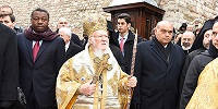 Патриарх Варфоломей возглавил торжества в Стамбуле по случаю праздника Крещения