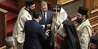 Архиепископ Иероним принял участие в церемонии принесения присяги членами нового парламента Греции