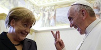 Канцлер Германии Ангела Меркель встретится с Папой Римским Франциском