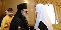 Состоялась встреча Святейшего Патриарха Московского и всея Руси Кирилла с Блаженнейшим Патриархом Великой Антиохии и всего Востока Иоанном X