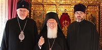 Иерархи Украинской православной митрополии в США нанесли визит к Патриарху Варфоломею