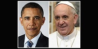 Папа Римский Франциск встретится с президентом США Бараком Обамой в Белом доме 23 сентября