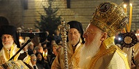Патриарх Варфоломей совершил Пасхальную Литургию в храме св. Георгия на Фанаре