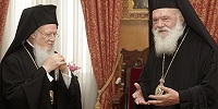 Архиепископ Афинский Иероним направил послание Патриарху Константинопольскому Варфоломею