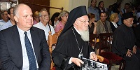 Патриарх Варфоломей принял участие в презентации фотоальбома о греческом погроме в Стамбуле 1955 г.