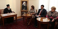 Предстоятель Сербской Православной Церкви принял российскую делегацию