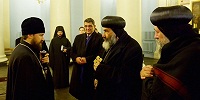 Состоялась встреча митрополита Волоколамского Илариона с иерархами Коптской церкви