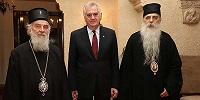 Патриарх Сербский Ириней встретился с президентом Сербии Томиславом Николичем