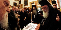 В Афинской Архиепископии отметили наступающий Новый год