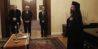 Архиепископ Афинский и всей Греции Иероним возглавил церемонию вступления в должность митрополита Карпенисийского Георгия