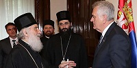 Патриарх Сербский Ириней встретился с президентом Республики Сербия Томиславом Николичем