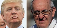 Папа Франциск сказал, что будет оценивать Дональда Трампа по его отношению к бедными иммигрантам