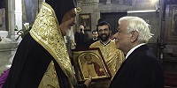 Президент Греции посетил кафедральный храм Галльской митрополии Константинопольского Патриархата в Париже
