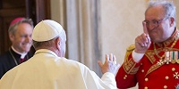 Папа Римский отправил в отставку великого магистра Мальтийского ордена