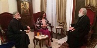 Патриарх Александрийский встретился с министром по делам иммиграции и египтян диаспоры
