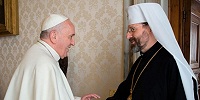 Глава украинских униатов пригласил Папу Римского Франциска посетить Украину