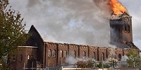 В Нидерландах сгорел один из крупнейших католических храмов страны
