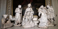 Древнейшая скульптурная сценка Рождества выставлена в старинной римской базилике