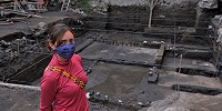Археологи обнаружили в Мехико ацтекский алтарь с человеческим прахом