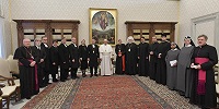 Папа Франциск на встрече с финскими лютеранами призвал видеть в грядущем 1700-летии Никейского собора (в 2025 году) «источник единения христиан»