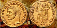 Уникальная римская монета, выпущенная в четь реконструкции храма Венеры и Ромы, выставлена ​​на продажу