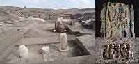 Столбы храма VII века до н.э. обнаружены под «курганом фараонов» близ Александрии