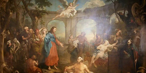 Религиозная живопись Уильяма Хогарта в старейшей больнице Лондона будет отреставрирована