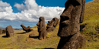 На острове Пасхи обнаружена новая статуя Моаи