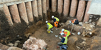 Во время раскопок в Лестерском соборе обнаружены остатки древнеримского святилища