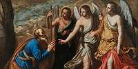 Недавно обнаруженная картина Артемизии Джентилески «Авраам и три ангела» выставлена ​​на аукцион