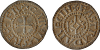 Найдена уникальная монета с именем третьей жены Карла Великого Фастрады