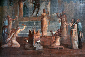 Найдено доказательство того, что древние римляне приносили в жертву богине Исиде птиц