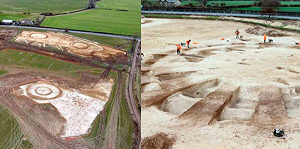 Раскопки рядом со Стоунхенджем выявили курганное кладбище раннего бронзового века