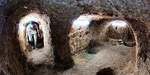 Турецкие археологи обнаружили подземный город, в котором во временя Римской империи скрывались христиане