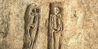 На месте дворца Оттона Великого в Германии обнаружено парное захоронение IX века